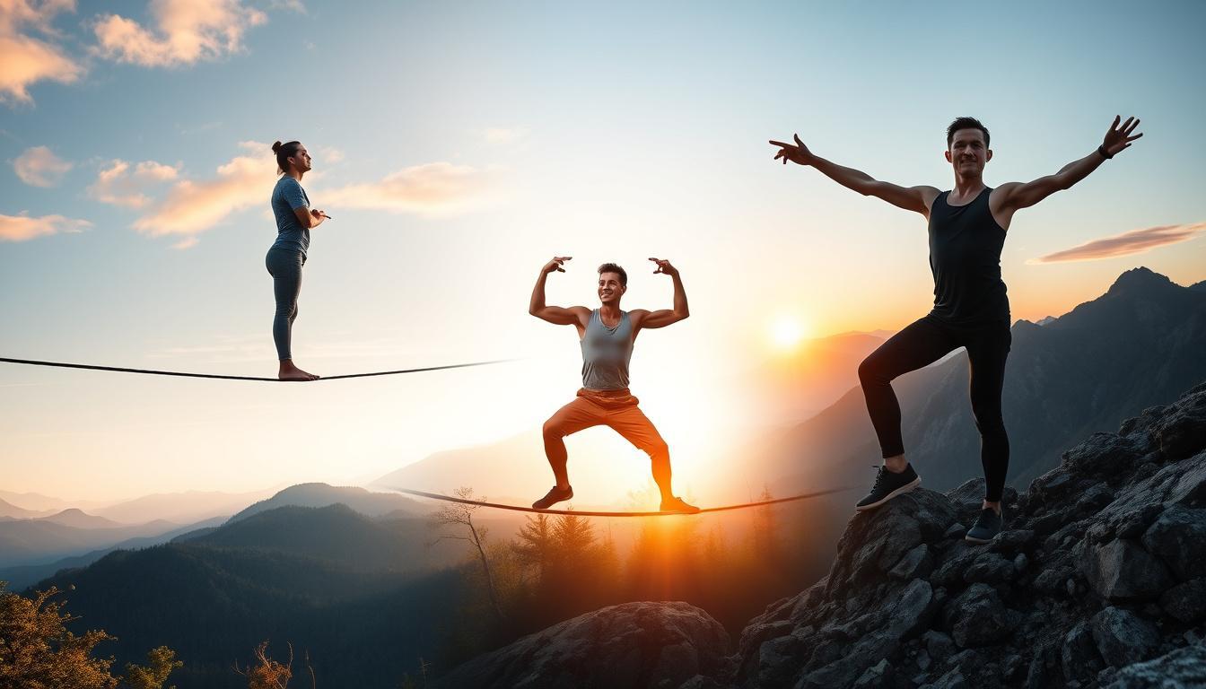 5 soluções eficazes para melhorar o equilíbrio corporal do homem