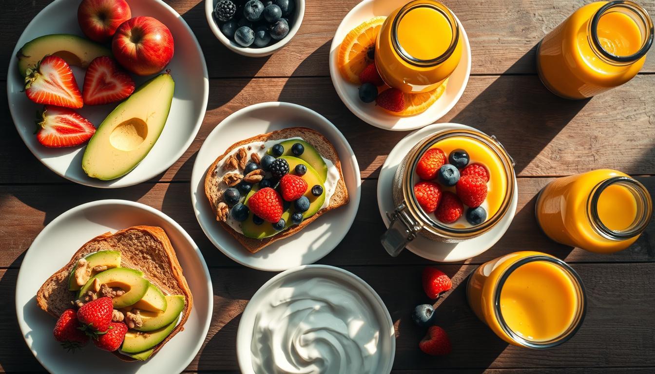 Receitas nutritivas para café da manhã saudável e rápido